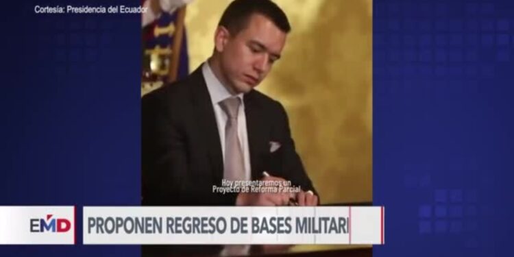 Ecuador inicia debate sobre retorno de bases militares extranjeras