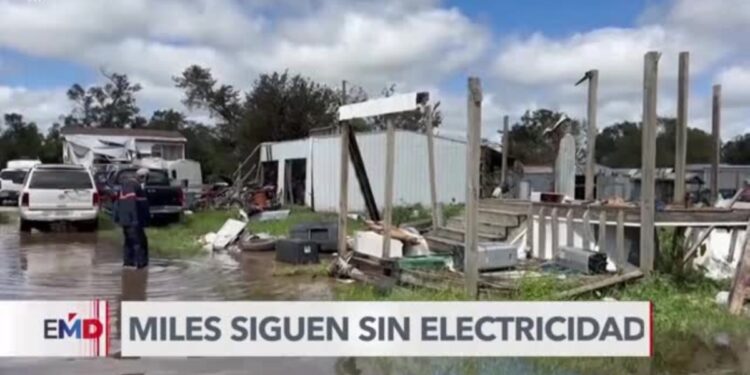 Francine no provocó muertes en Louisiana, pero sí cuantiosos daños