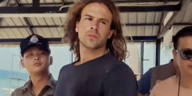 Daniel Sancho permanecerá en cuarentena en la prisión de Surat Thani hasta el 5 de septiembre