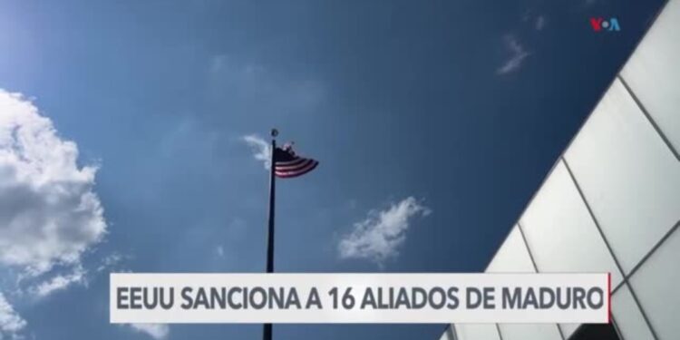EEUU sanciona a 16 aliados de Nicolás Maduro