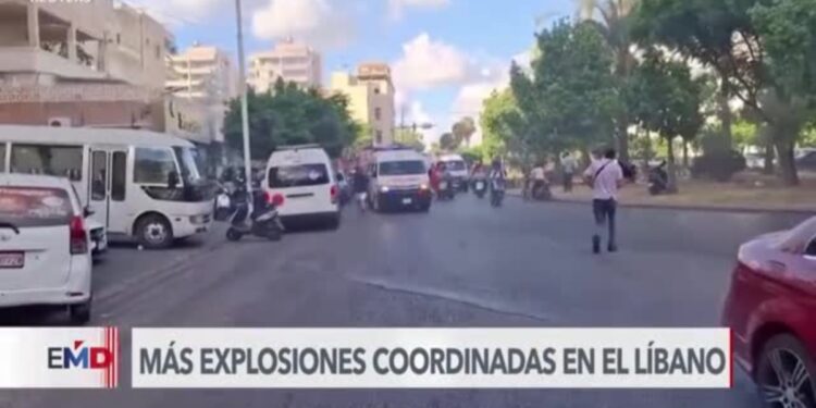 Nuevas explosiones coordinadas sacuden al Líbano por segundo día consecutivo