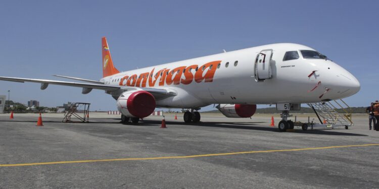 A partir de octubre Conviasa volará desde Venezuela hasta China