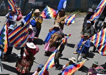 Marcha de Evo Morales contra el gobierno de Arce llega a La Paz