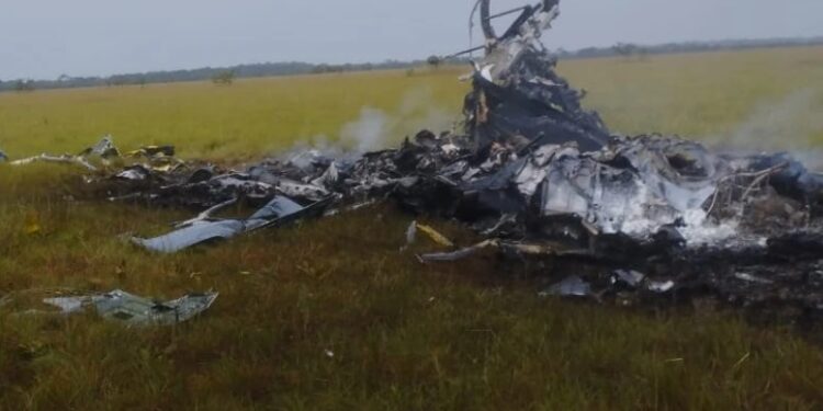 Fatal accidente de helicóptero de la Fuerza Aérea colombiana dejó al menos ocho militares muertos