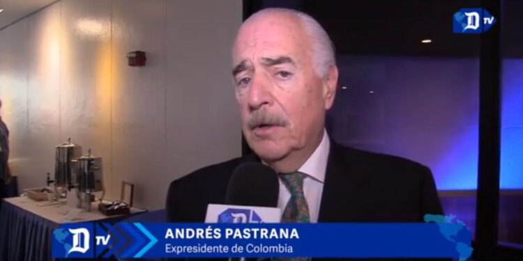 Andrés Pastrana lamenta y condena la eliminación del partido Nueva Fuerza Democrática