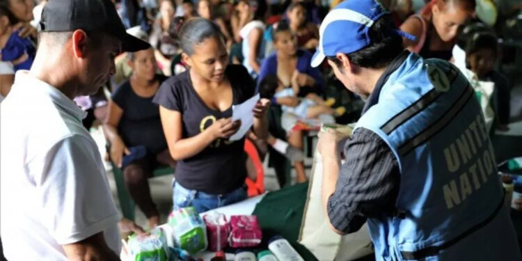 ONU ofrece ayuda humanitaria a 1,8 millones de personas en Venezuela