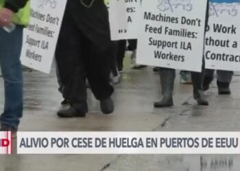 Cese de huelga de estibadores en Estados Unidos alivia temores sobre comercio internacional