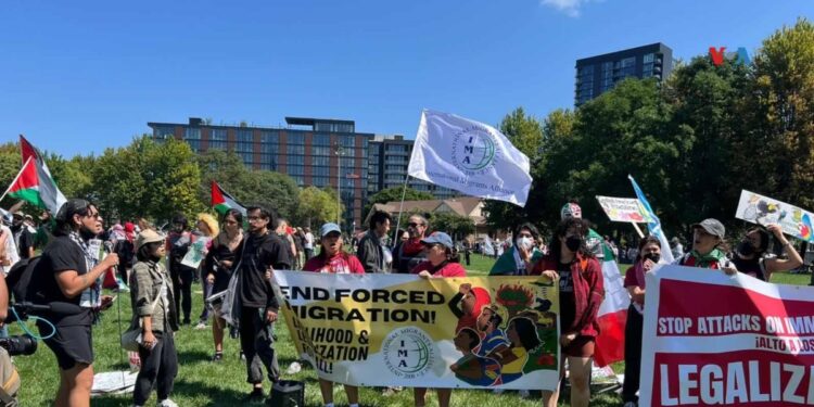 En Illinois, la llegada de nuevos migrantes se perfila importante para votantes latinos