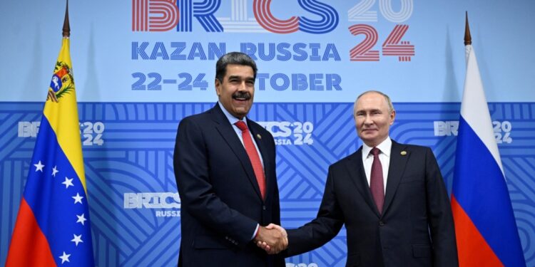 Putin respalda esfuerzos de Venezuela para unirse a los BRICS durante reunión con Maduro