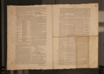 Subastan en $9 millones un raro ejemplar de la Constitución de EEUU