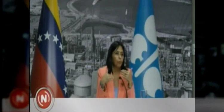 Ministra Rodríguez participa en la 56° Reunión del Comité Ministerial de Monitoreo de la OPEP