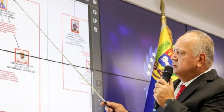 Cabello: Ciudadano norteamericano tienen una grave vinculación en conspiración contra Venezuela