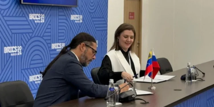 VTV, Telesur​ y TV BRICS firman memorándum de cooperación en comunicación