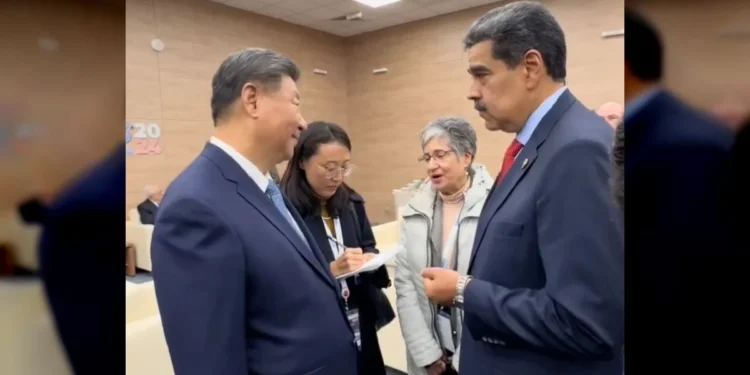 Presidente Maduro se reúne en Cumbre BRICS con su par chino: “Nos une una amistad de hierro”