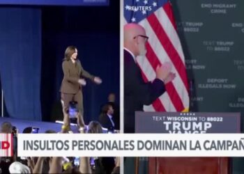 Trump insulta nuevamente a Harris