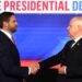 J.D. Vance y Tim Walz se enfrentan en el único debate vicepresidencial antes de las elecciones de EEUU