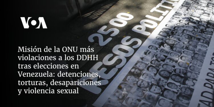 detenciones, torturas y violencia sexual