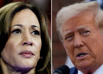 Harris y Trump recorren Michigan, donde las encuestas los muestran empatados