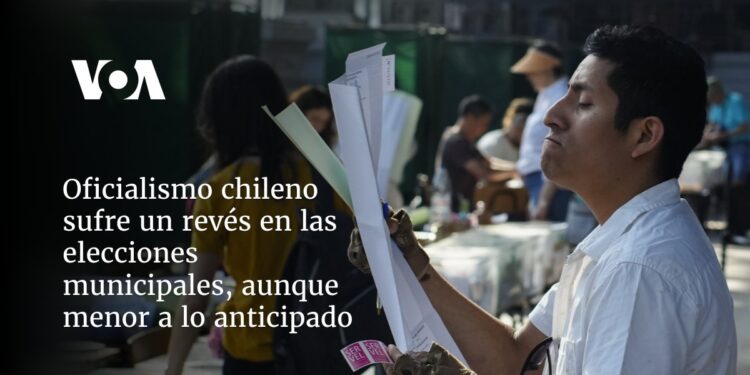 Oficialismo chileno sufre un revés en las elecciones municipales, aunque menor a lo anticipado