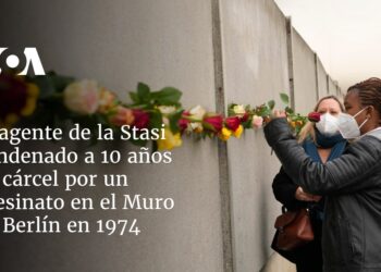 Exagente de la Stasi condenado a 10 años de cárcel por un asesinato en el Muro de Berlín en 1974