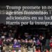 Trump promete 10.000 agentes fronterizos adicionales en su lucha con Harris por la inmigración
