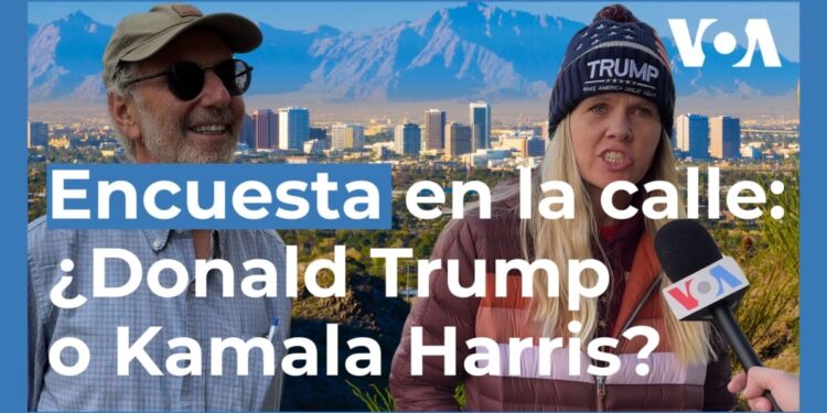 ¿Donald Trump o Kamala Harris? Recorrimos Arizona para preguntarle a los votantes