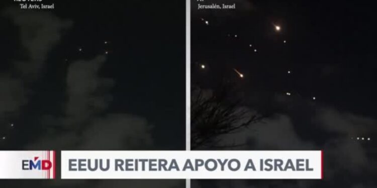 EEUU reitera apoyo a Israel después de que Irán le lanzó cerca de 200 misiles