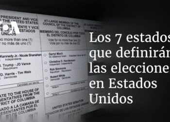 ¿Cuáles son los siete estados que definirán las elecciones en Estados Unidos y por qué?