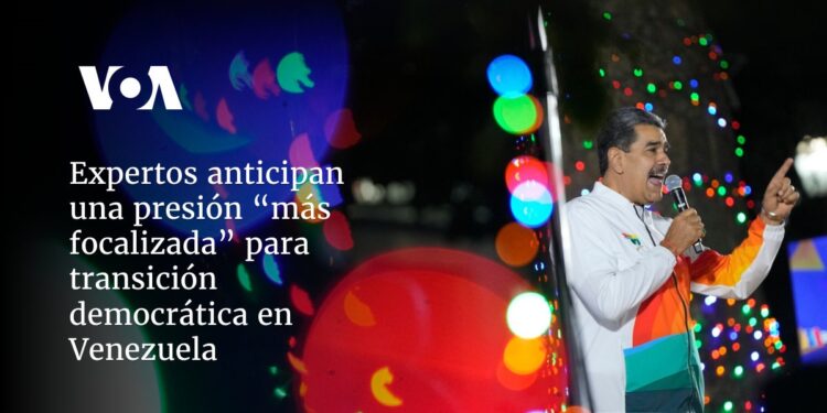 Expertos anticipan presión “más focalizada” para transición democrática en Venezuela