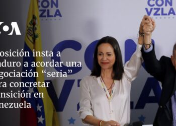 Oposición insta a Maduro a acordar una negociación “seria” para concretar transición en Venezuela