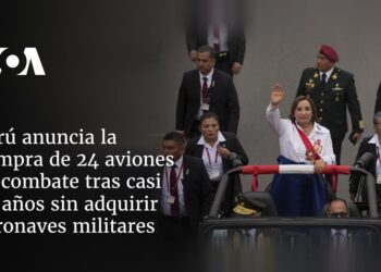 Perú anuncia compra de 24 aviones de combate tras casi 30 años sin adquirir aeronaves militares