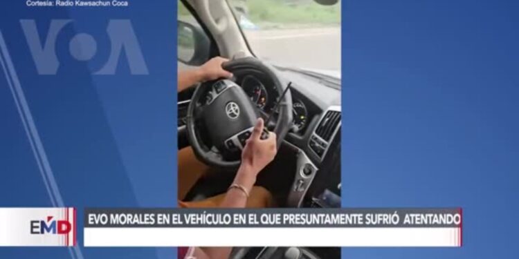 Gobierno de Bolivia investiga presunto atentado contra expresidente Evo Morales