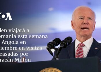 Biden viajará a Alemania esta semana y a Angola en diciembre en visitas retrasadas por huracán Milton