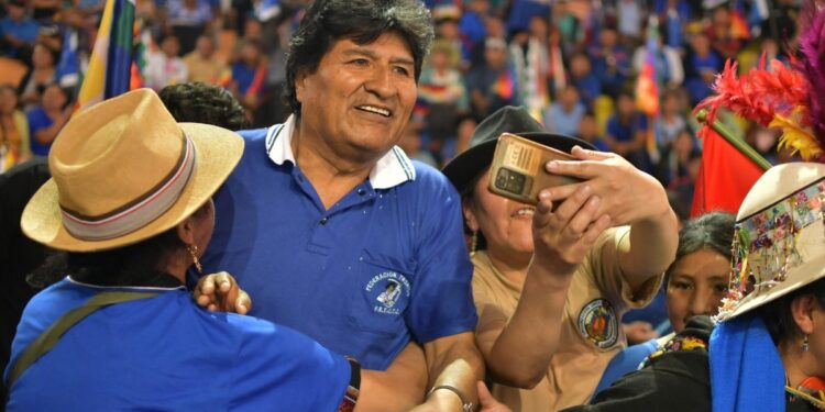 Protestas a favor del expresidente boliviano Evo Morales tras negarse a declarar ante la justicia