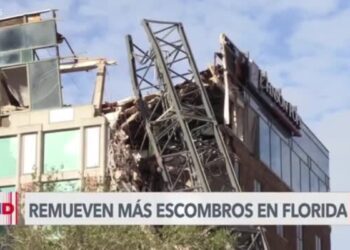 Continúa remocion de escombros en áreas diezmadas por huracan Milton