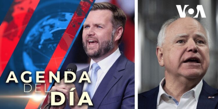 Candidatos a vicepresidente de EEUU debaten este martes en cadena nacional