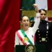 Sheinbaum en su primer discurso como presidenta de México