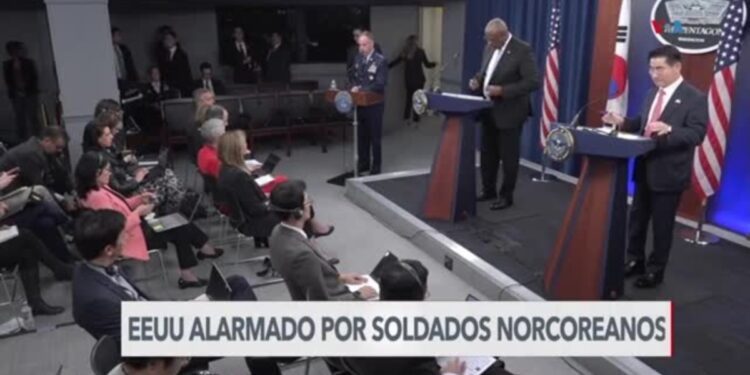 EEUU cataloga como “perturbadora” la posibilidad de que soldados norcoreanos luchen contra Ucrania