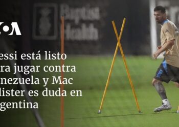 Messi está listo para jugar contra Venezuela y Mac Allister es duda en Argentina