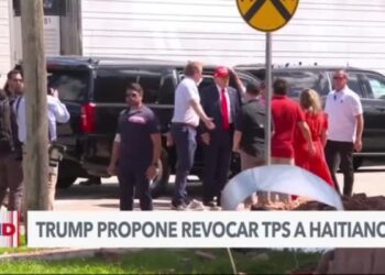 Trump propone revocar TPS a haitianos, Harris se dirige a votantes moderados
