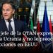 Nuevo jefe de la OTAN expresa su apoyo a Ucrania y no le preocupan las elecciones en EEUU