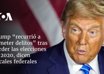 Trump “recurrió a cometer delitos” tras perder las elecciones de 2020, dicen fiscales federales