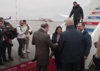 Delcy Rodríguez llega a Rusia para participar en cumbre de los BRICS