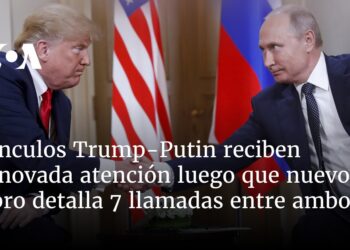 Vínculos Trump-Putin reciben renovada atención luego que nuevo libro detalla 7 llamadas entre ambos