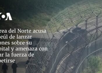 Corea del Norte acusa a Seúl de lanzar drones sobre su capital y amenaza con usar la fuerza de repetirse