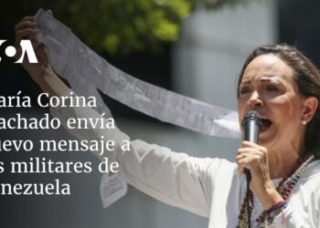 Machado insta a militares venezolanos a dejar de defender el gobierno «de salida» de Maduro