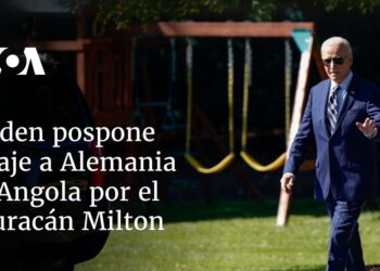 Biden pospone viaje a Alemania y Angola por el huracán Milton