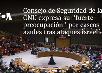 Consejo de Seguridad de la ONU expresa su «fuerte preocupación» por cascos azules tras ataques israelíes