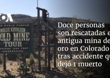 Doce personas son rescatadas en antigua mina de oro en Colorado tras accidente que dejó 1 muerto