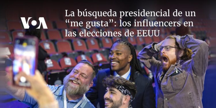 los influencers en las elecciones de EEUU
